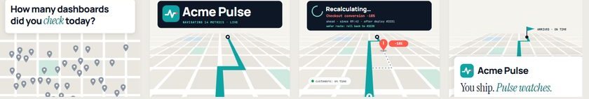 GPS Reroute temasının dört anahtar karesi