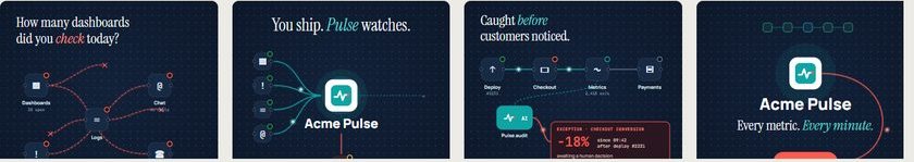 Workflow Canvas temasının dört anahtar karesi