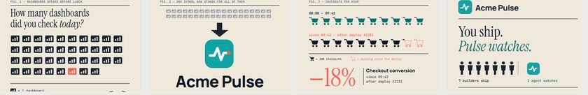 Isotype Unit Chart temasının dört anahtar karesi