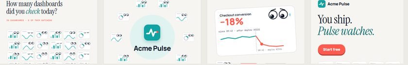 Living Widgets temasının dört anahtar karesi