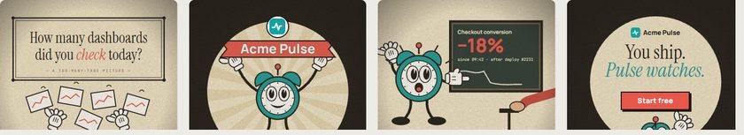 Rubber-Hose Gloves temasının dört anahtar karesi